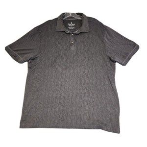 Nat Nast Polo Shirt Mens Gray Large Short Sleeve Luxury Originals